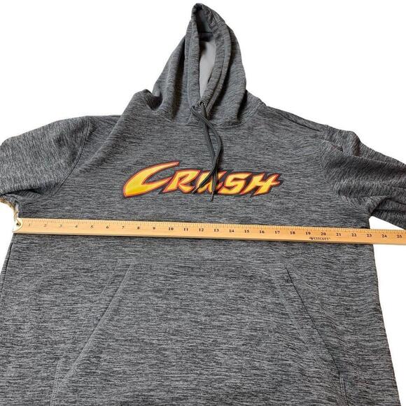 ATC The Authentic T Shirt Company Mens Gray Pullover “Crush” Hoodie Sweatshirt M - Picture 6 of 7